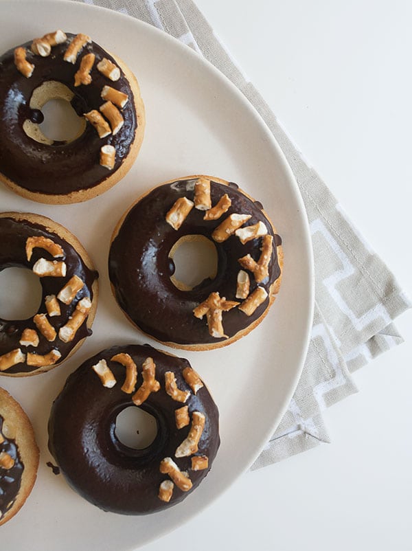 Recipe: Baked Pretzel Doughnuts | Almond Breeze Canada