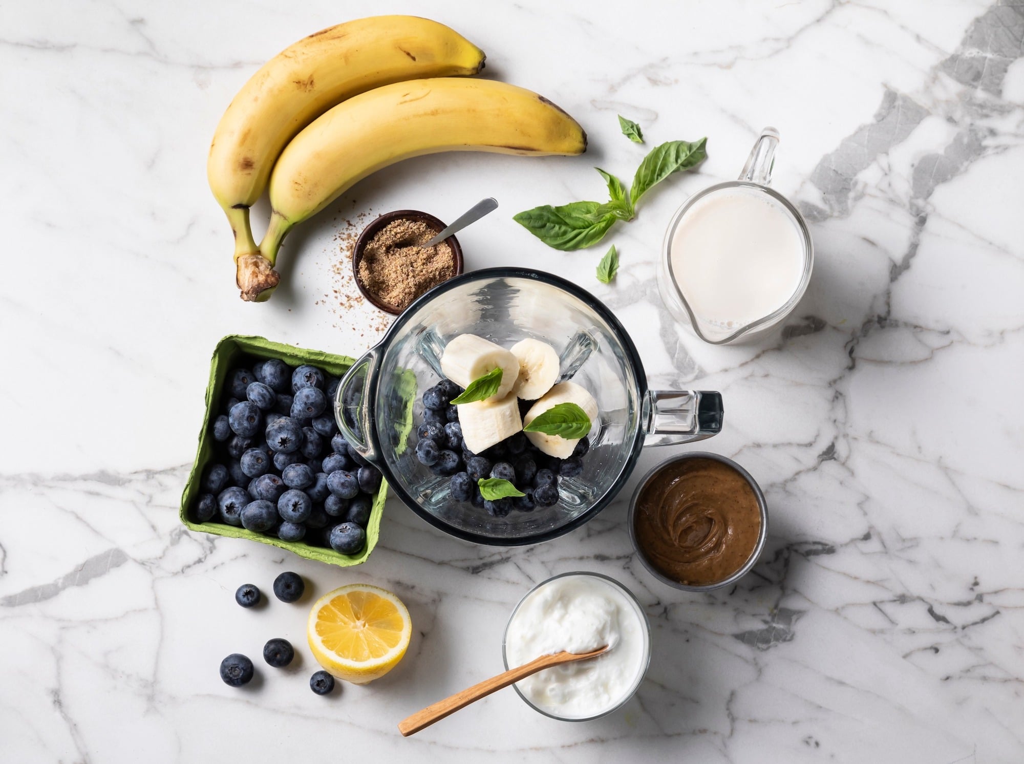 Recipe: Blueberry Basil Smoothie | Almond Breeze Canada