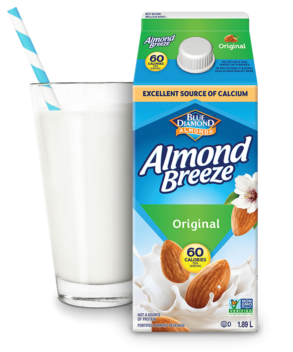 blue diamond almond milk refrigerated