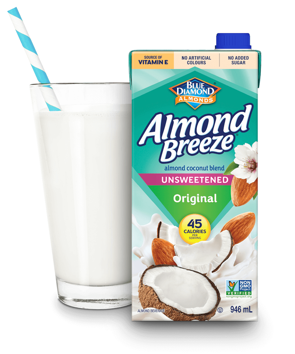 blue diamond breeze almond coconut milk